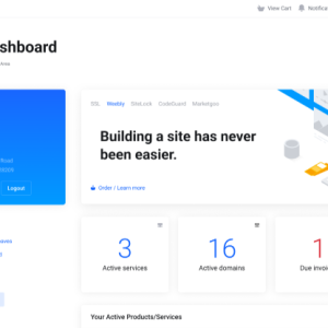 Lagom WHMCS Client Theme
